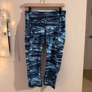Lululemon Fast & Free Crop II *Nulux 19"